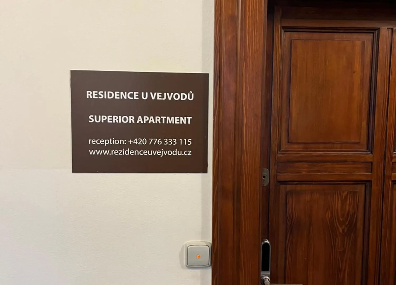 Residence U Vejvodu Praga